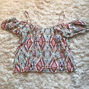 💖Off the shoulder crop top🧡